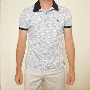 Rodd & Gunn Men’s Cotton Sports Fit Polo Shirt Size Medium Blue White Slim